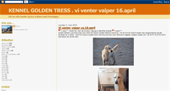 Desktop Screenshot of kennel-goldentress.com